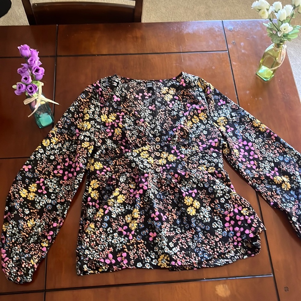Shein floral dress